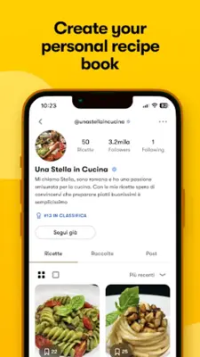 Al.ta Cucina social recipes! android App screenshot 0